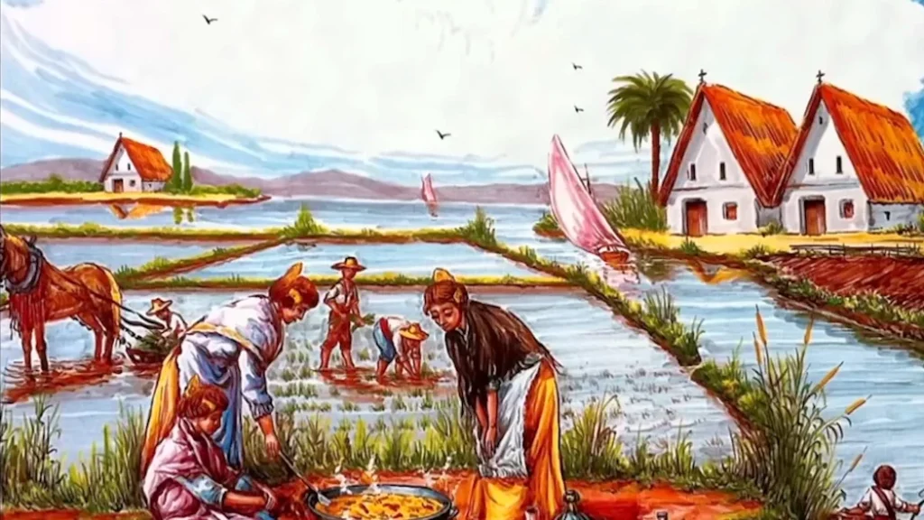 Représentation paella