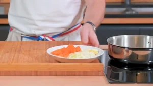 Découpe des légumes