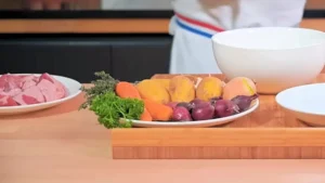 Ingrédients navarin d'agneau