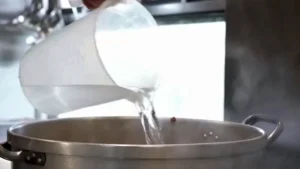 Mouiller avec de l'eau