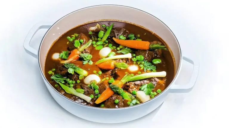 Bœuf au Miso aux légumes de printemps