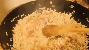 ajouter le riz carnaroli