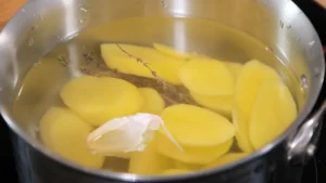 cuisson des pommes de terre