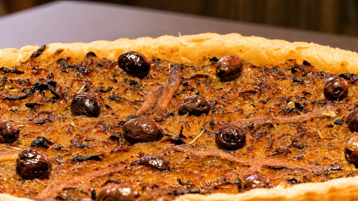 La pissaladière niçoise traditionnelle, un classique provençal à partager
