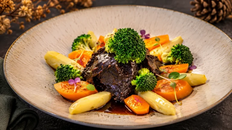 boeuf au miso et légumes d'automne